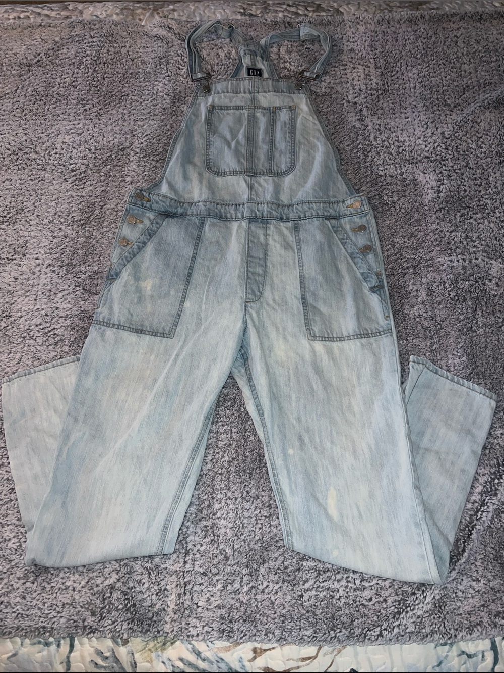 GAP FADED OVERALLS